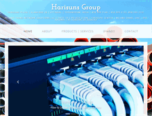 Tablet Screenshot of harisuns.com